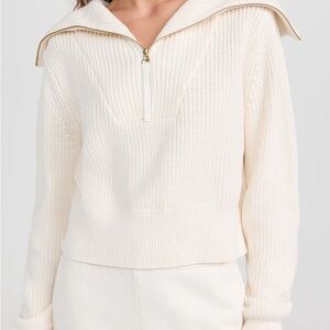 Varley Metone Knit Crop Sweater